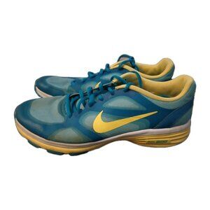 Women's Size 7.5 Nike Dual Fusion TR Aqua Yellow